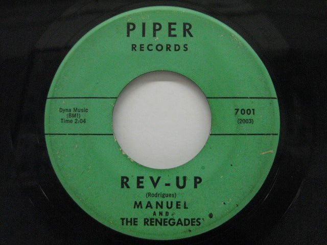 MANUEL & THE RENEGADES - Rev-Up / Trans-Miss-Yen