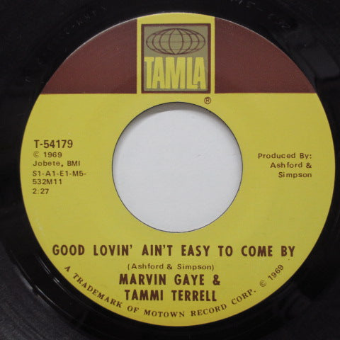 MARVIN GAYE & TAMMI TERRELL - Good Lovin' Ain't Easy To Come By (Orig)