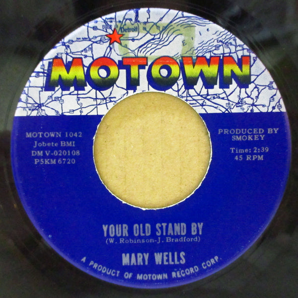 MARY WELLS (メアリー・ウェルズ)  - Your Old Stand By (US Orig.7")