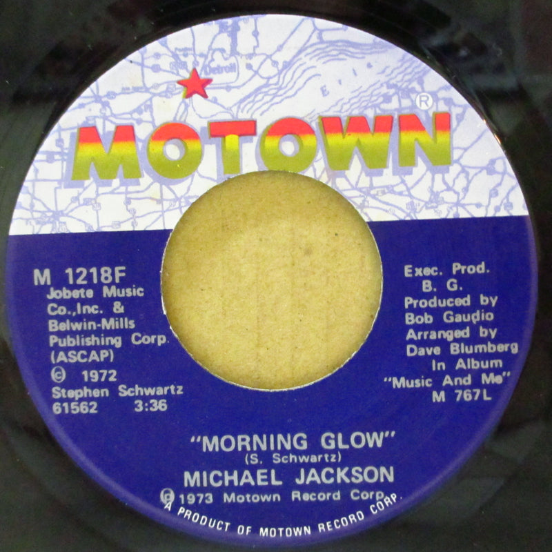 MICHAEL JACKSON (マイケル・ジャクソン)  - With A Child's Heart / Morning Glow  (US Oorig.7")