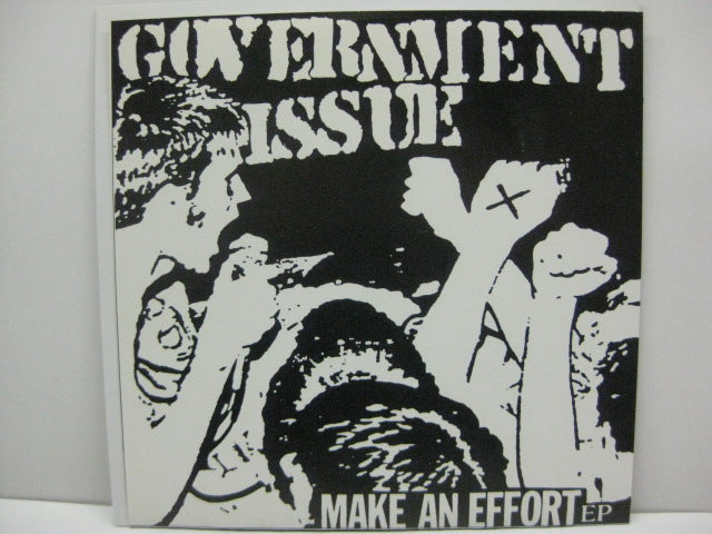 GOVERNMENT ISSUE - Make An Effort EP (US  '96 Re Marble Vinyl 7")