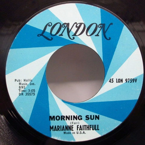 MARIANNE FAITHFULL-This Little Bird / Morning Sun (US)