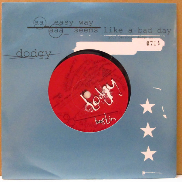 DODGY (ドッジー)  - Easy Way (UK Ltd.7"+Numbered Die-Cut CVR)