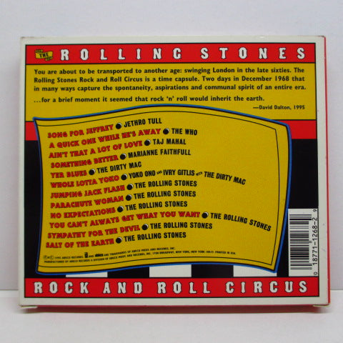 ROLLING STONES (ローリング・ストーンズ) - Rock And Roll Circus (US Orig.CD)