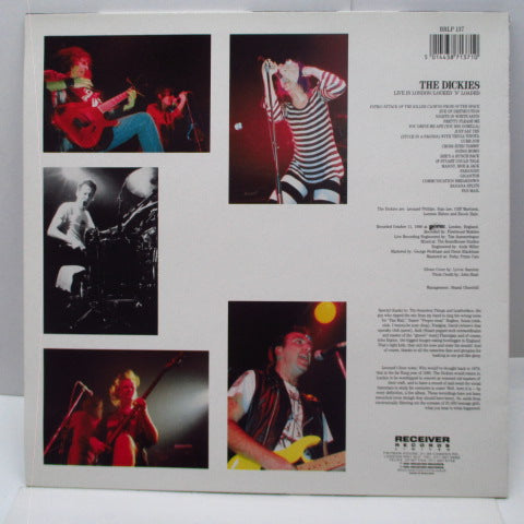 DICKIES, THE (ザ・ディッキーズ) - Live In London - Locked 'N' Loaded (UK Orig.LP/Color CVR)