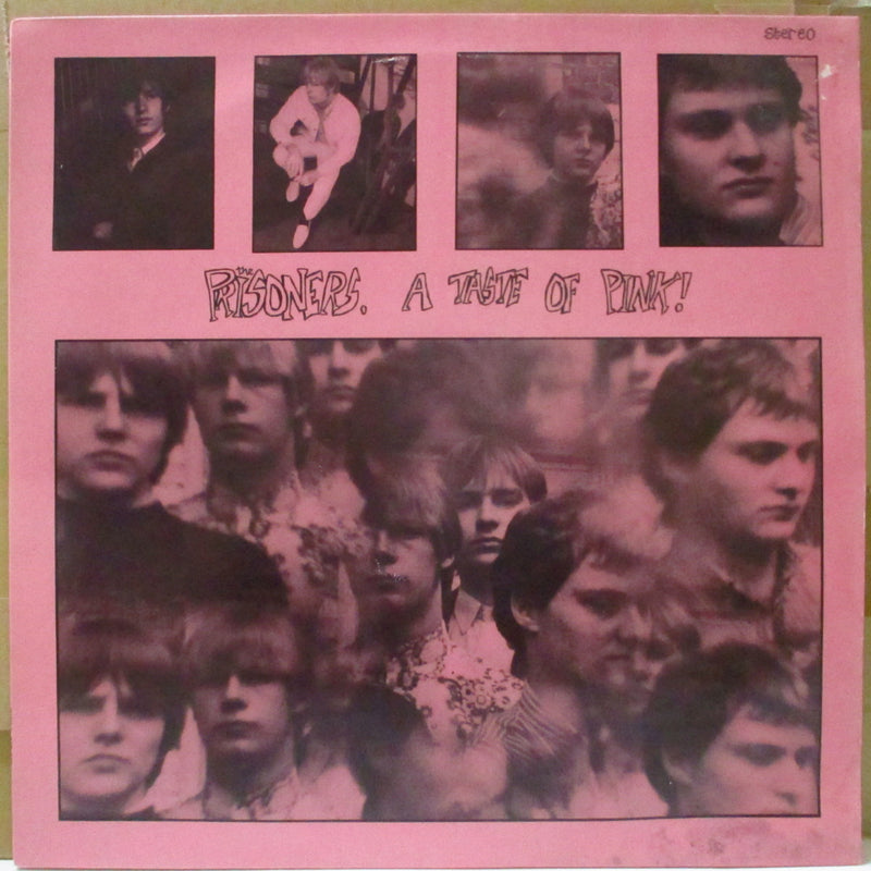 PRISONERS, THE (ザ・プリズナーズ)  - A Taste Of Pink (UK 80's 限定再発「ピンクヴァイナル」 LP/光沢ピンクジャケ)