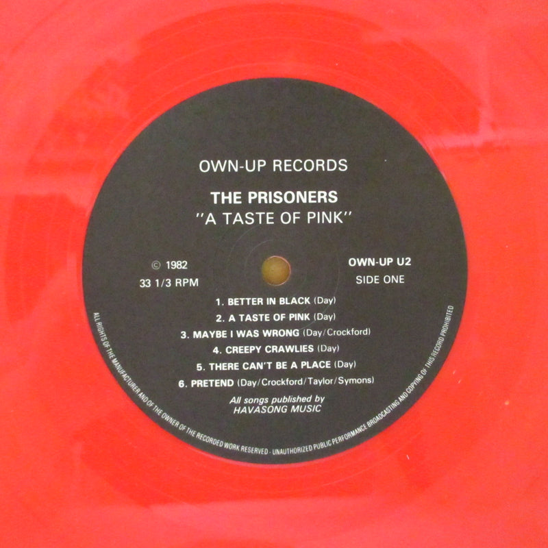 PRISONERS, THE (ザ・プリズナーズ)  - A Taste Of Pink (UK 80's 限定再発「ピンクヴァイナル」 LP/光沢ピンクジャケ)