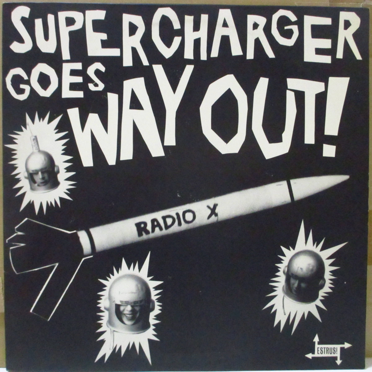 SUPERCHARGER (スーパーチャージャー)  - Goes Way Out！(US オリジナル「黒盤」 LP)