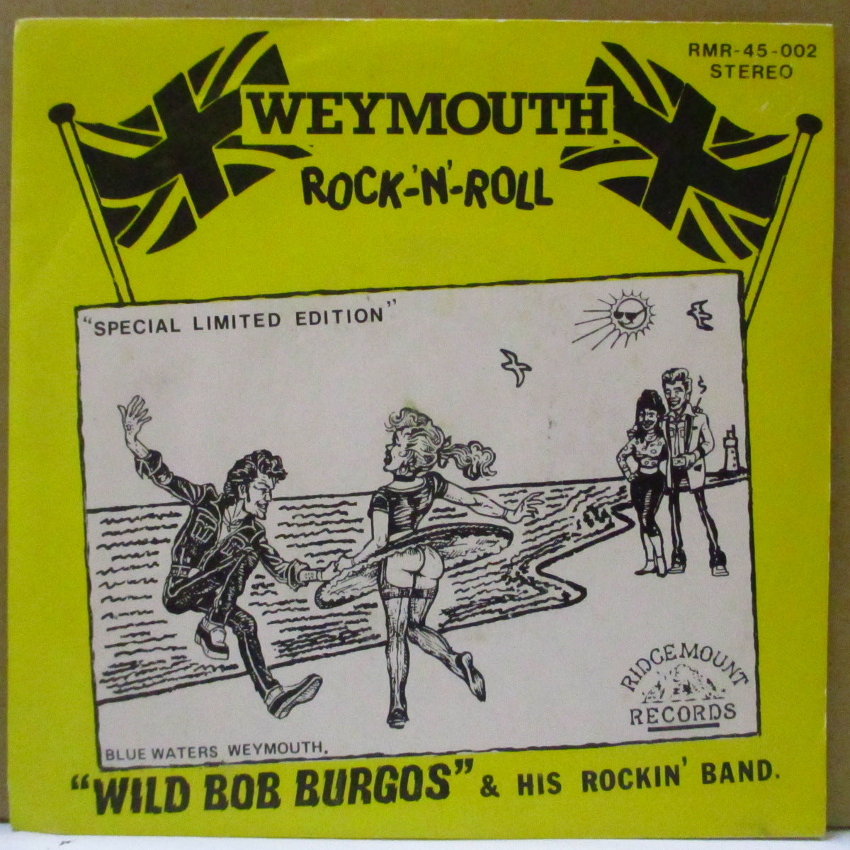 WILD BOB BURGOS (ワイルド・ボブ・バーゴス)  - Weymouth R&R +2 (UK 限定 7")