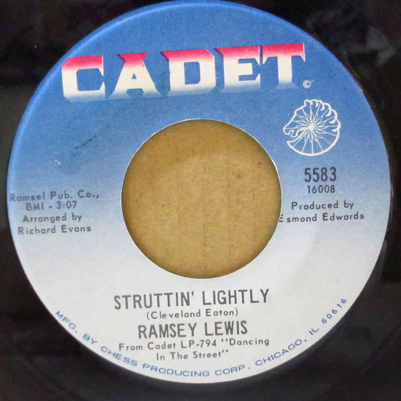 RAMSEY LEWIS  (ラムゼイ・ルイス)  - Soul Man / Struttin' Lightly (US Orig.7"+CS)