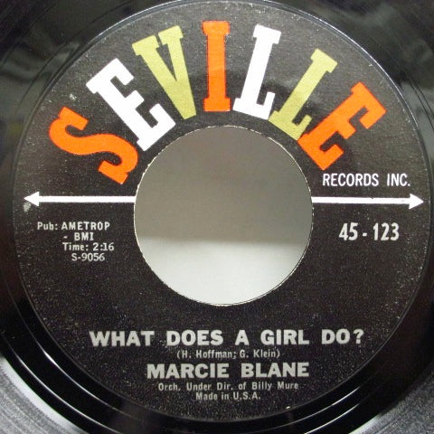 MARCIE BLANE - What Does A Girl Do? / How Can I Tell Him?