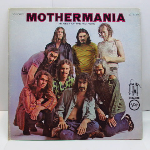 FRANK ZAPPA (MOTHERS OF INVENTION) - Mothermania The Best Of The Mothers (US '72 MGM-Verve RE Stereo LP/GS)