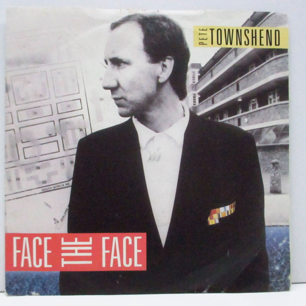 PETE TOWNSHEND (ピート・タウンゼント)  - Face The Face (UK オリジナル 7"+PS)