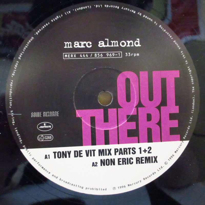 MARC ALMOND (マーク・アーモンド)  - Out There (UK/EU オリジナル 12"/エンボスジャケ)