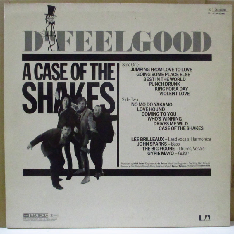 DR.FEELGOOD (ドクター・フィールグッド)  - A Case Of The Shakes (German オリジナル LP）