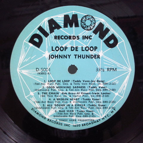 JOHNNY THUNDER - Loop De Loop (US Orig.Mono LP)