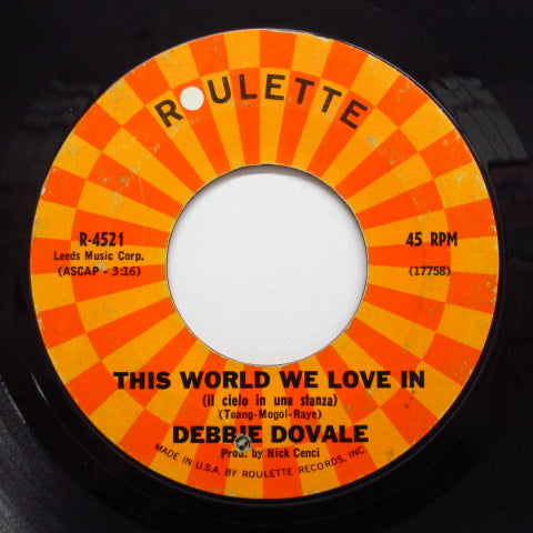 DEBBIE DOVALE - Hey Lover ('63 Roulette Reissue)