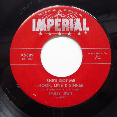 SMILEY LEWIS - She's Got Me Hook, Line & Sinker (Orig.Red Label)