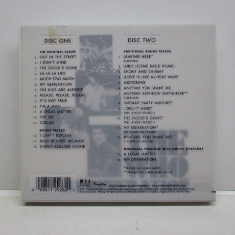 WHO - My Generation Deluxe Edition (US Re 2xCD)