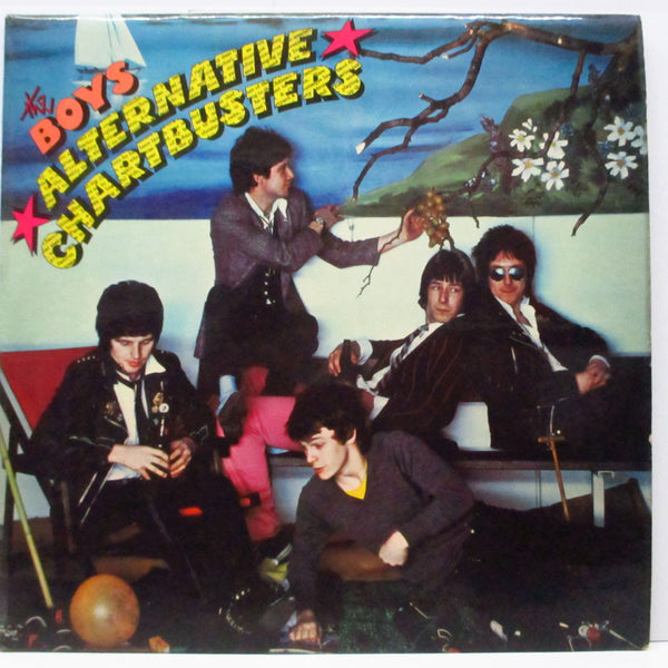 BOYS, THE (ザ・ボーイズ)  - Alternative Chartbusters (UK 初回オリジナル「33⅓ rpmラベ」<赤盤> LP+インナー/両面コーティングジャケ)