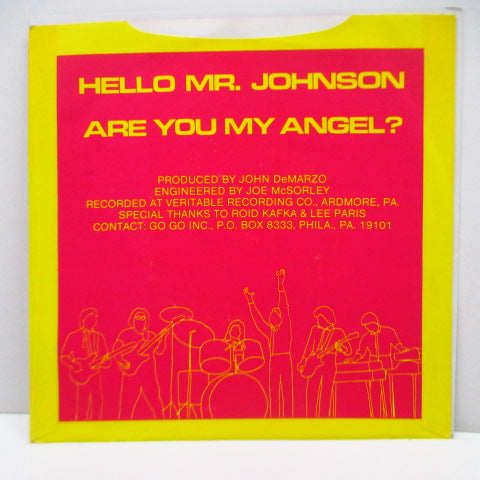 SHADES, THE  (ザ ・シェイズ)- Hello Mr. Johnson (UK オリジナル 7"+PS)