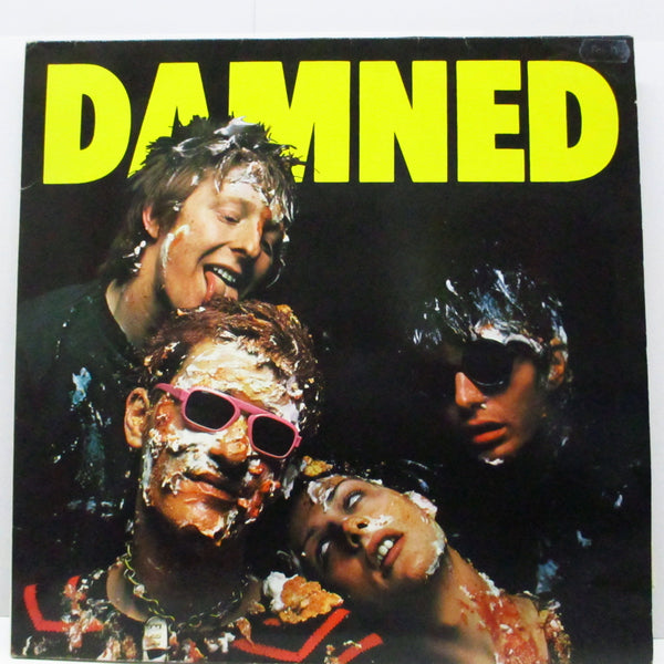 DAMNED, THE (ザ・ダムド)  - Damned Damned Damned /Music For Pleasure (UK '86年「通販4,000枚限定再発蛍光イエローヴァイナル」2xLP)