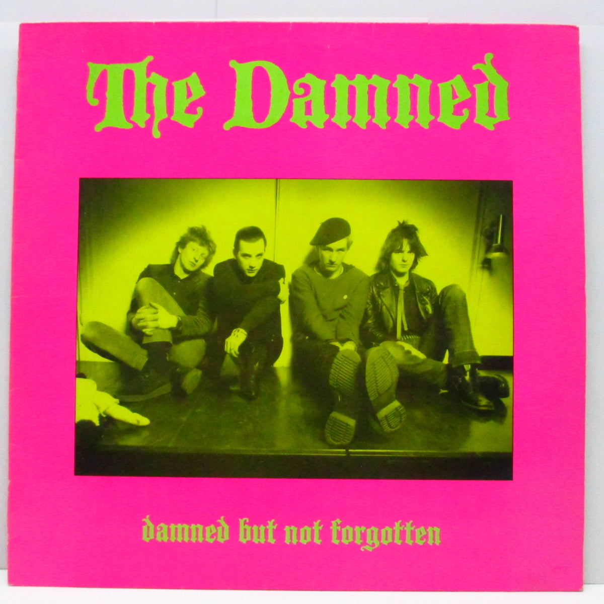 DAMNED, THE (ザ・ダムド)  - Damned But Not Forgotten (UK オリジナル LP+薄ピンクジャケ)