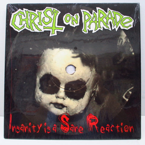 CHRIST ON PARADE (クライスト・オン・パレード)  - Insanity Is A Sane Reaction (US Ltd. 2 x Green Vinyl LP)