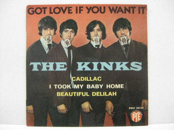 KINKS - Got Love If You Want It (FRANCE EP)