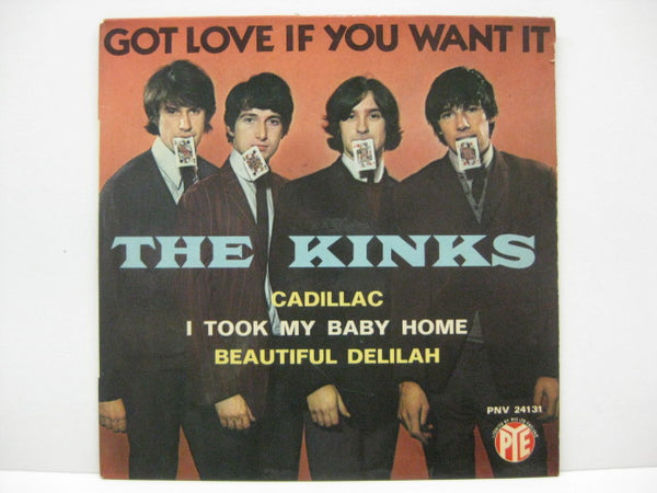 KINKS (キンクス) - Got Love If You Want It (FRANCE EP)