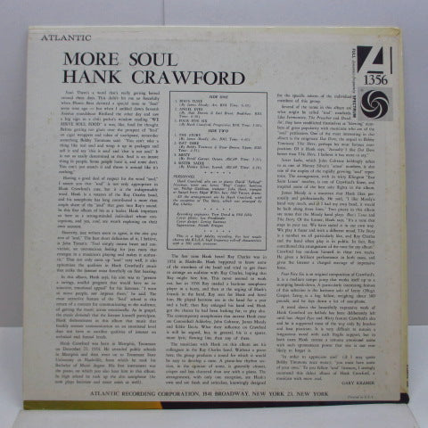 HANK CRAWFORD - More Soul (US Orig. Mono LP)