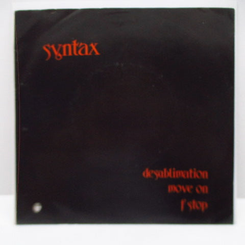SYNTAX - Desublimation (US Orig.7")