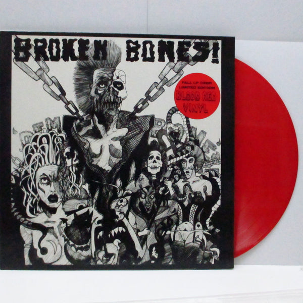 BROKEN BONES (ブロークン・ボーンズ)  - Dem Bones! (UK Ltd.Red Vinyl LP/Stickered GS)
