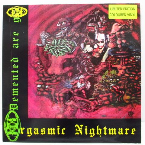 DEMENTED ARE GO (ディメンテッド・アー・ゴー)  - Orgasmic Nightmare (UK Promo.Blue Vinyl LP/Stickered CVR)