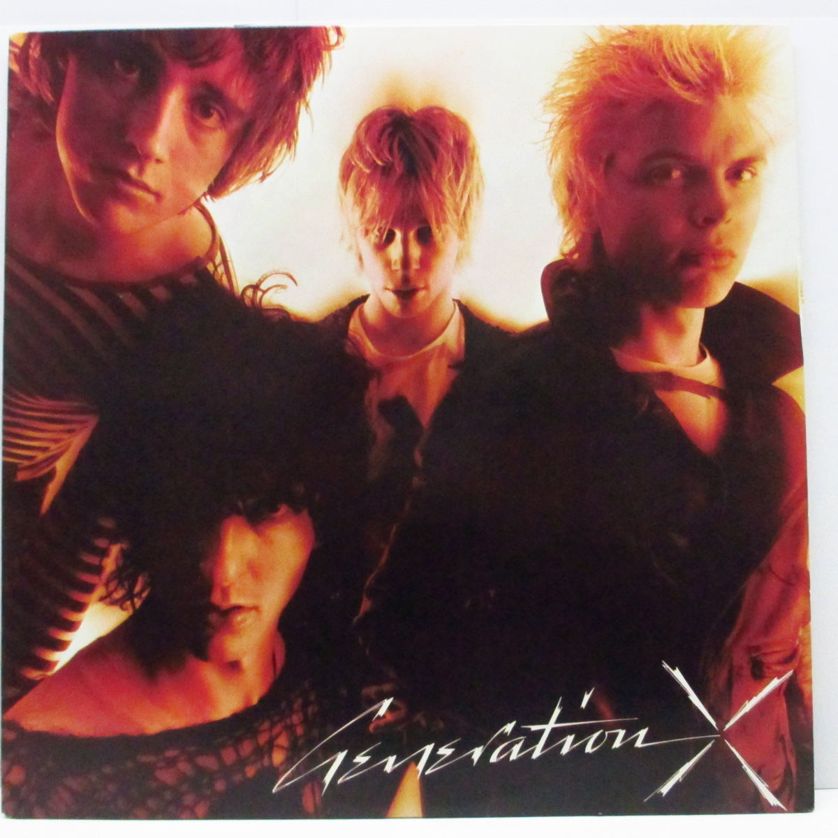 GENERATION X (ジェネレーション X)  - S.T. [1st] (US 80's 再発「白/青」ラベLP+バーコード無ジャケ/PV 41169)