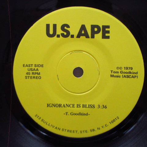 U.S. APE - Ignorance Is Bliss (US Orig.7")