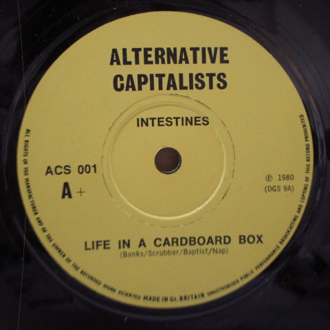 INTESTINES - Life In A Cardboard Box (UK Orig.7")