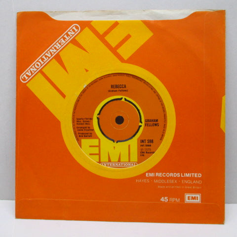 GRAHAM FELLOWS - Men Of Oats And Creosote (UK Orig.7"+Promo Sticker/CS)