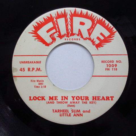 TARHEEL SLIM & LITTLE ANN - Lock Me In Your Heart (Orig)