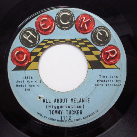 TOMMY TUCKER - Alimony / All About Melanie (US セカンドプレス「水色ラベ」7")