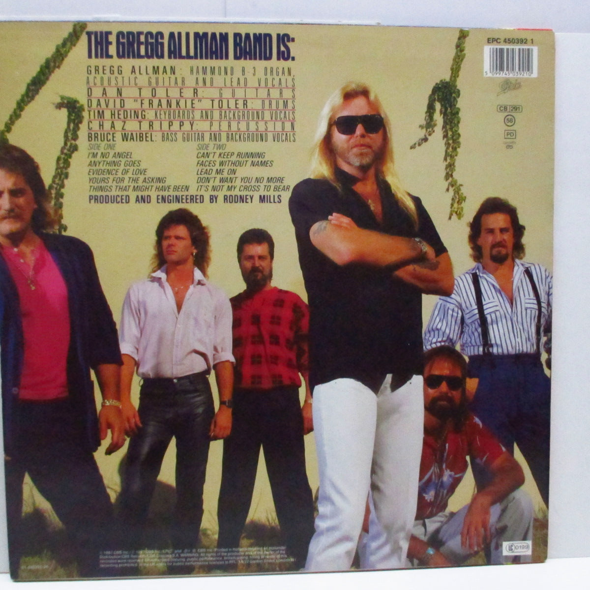 GREGG ALLMAN BAND - I'm No Angel (Dutch Orig.LP)