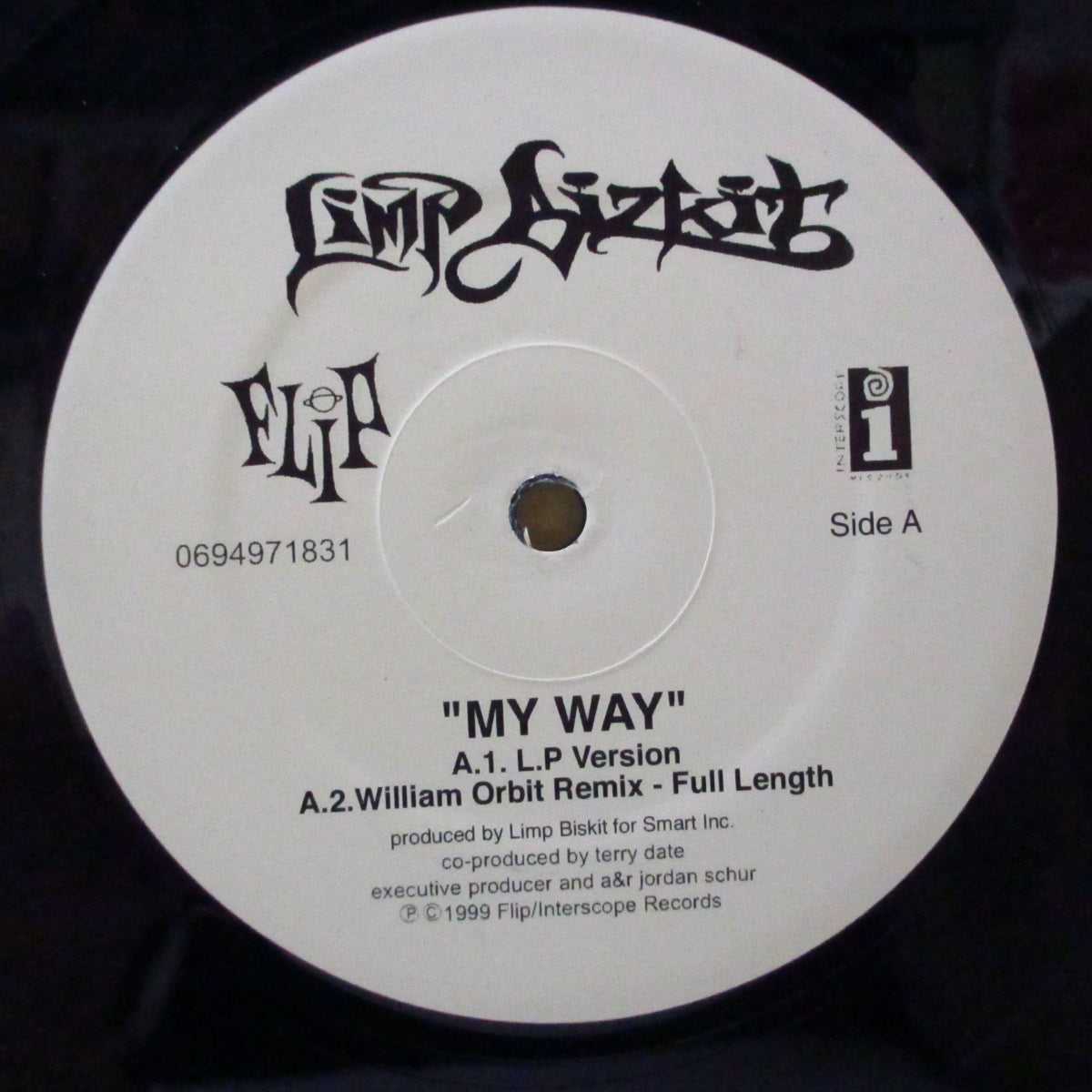 LIMP BIZKIT (リンプ・ビズキット) - My Way (EU オリジナル 12インチ-プレーンダイカットジャケ/廃盤 New)