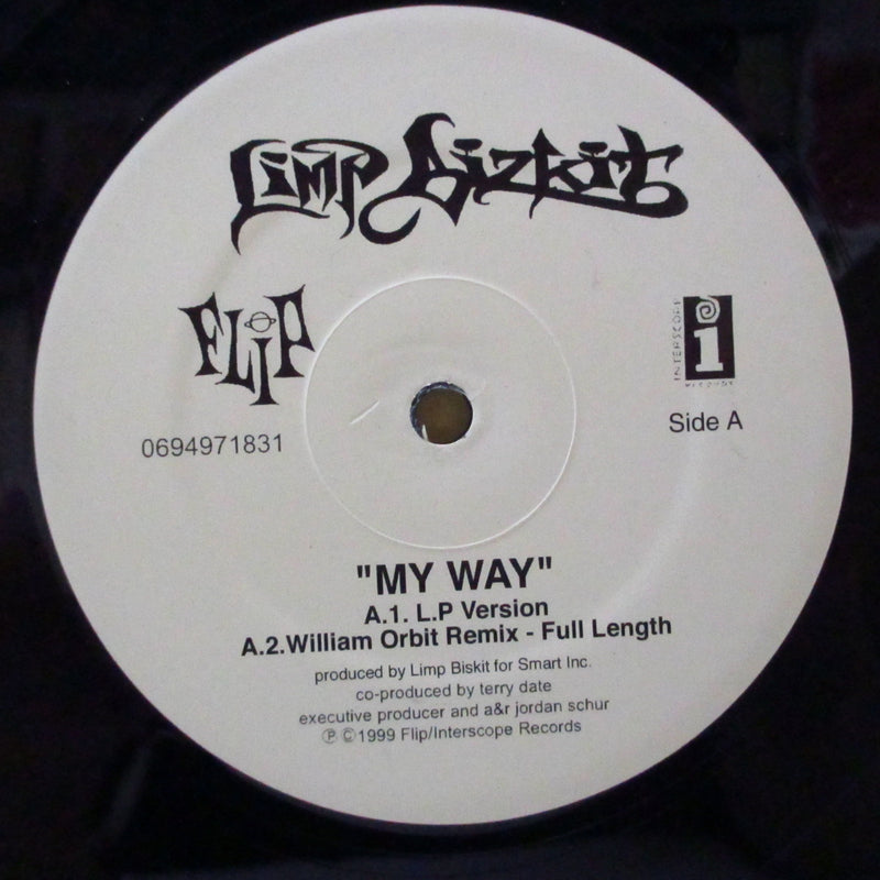 LIMP BIZKIT (リンプ・ビズキット)  - My Way (EU オリジナル 12"-プレーンダイカットジャケ/廃盤 New)