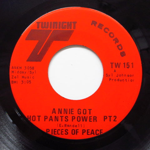 SYL JOHNSON - Annie Got Hot Pants Power (Part.1&2) (Orig)