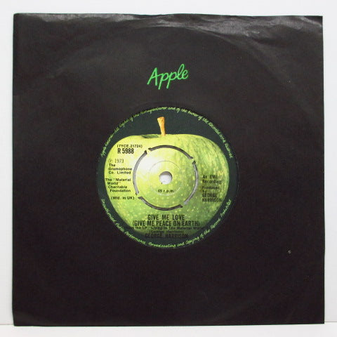 GEORGE HARRISON - Give Me Love (UK Orig.Light Label+CS)