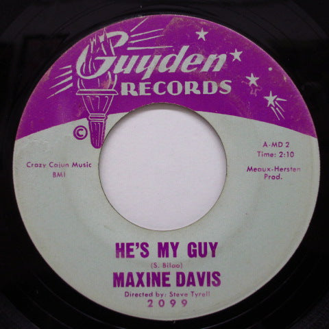 MAXINE DAVIS - He's My Guy / I Found A Love