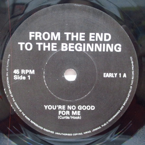 (JOY DIVISION) - From The End To The Beginning (UK Unofficial.7")