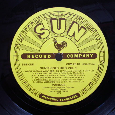 V.A. - Sun's Gold Hits Vol.1 (UK '80 Re Mono LP)