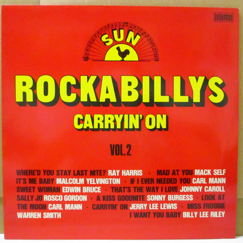 V.A. - Sun Rockabillys Vol.2 / Carryin' On (German Orig.LP)