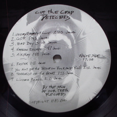 DETECTORS - Cut The Crap (US Orig.LP)